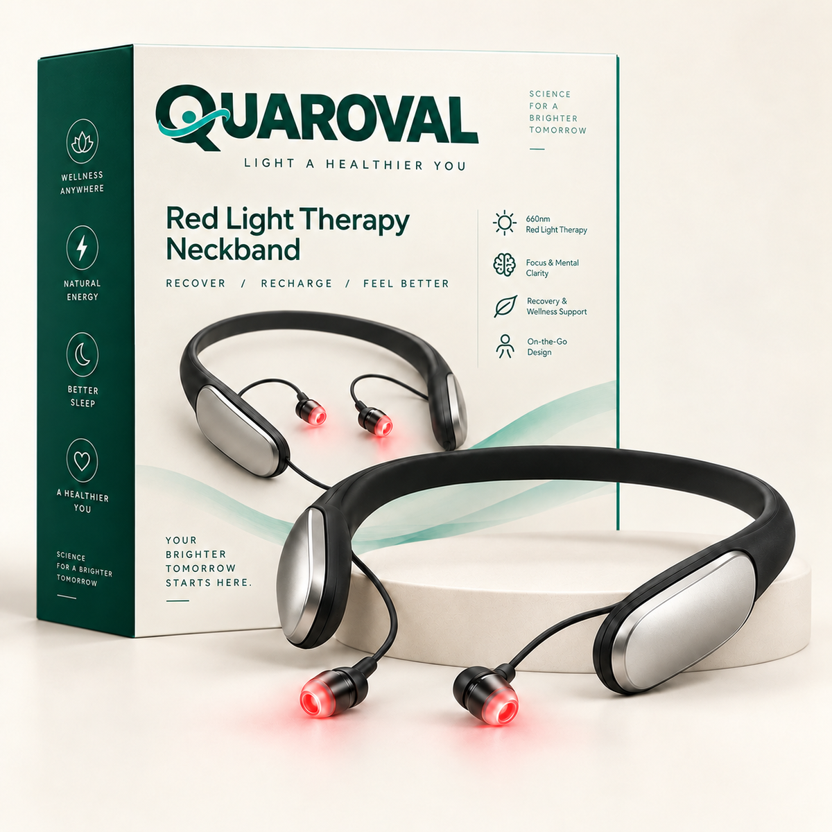Cerolux Balance Red Light Earbuds