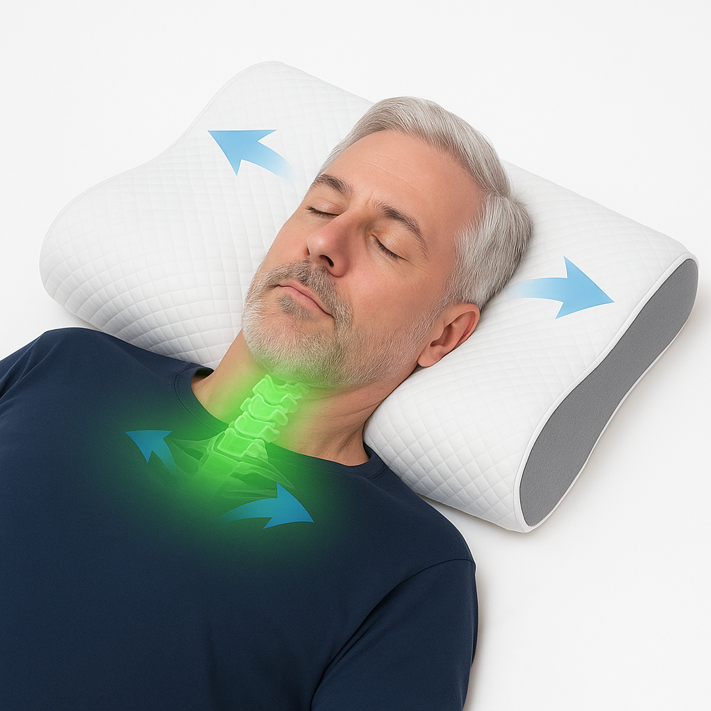 The Pillow That Silences Snoring - By Fixing Your Sleep Posture