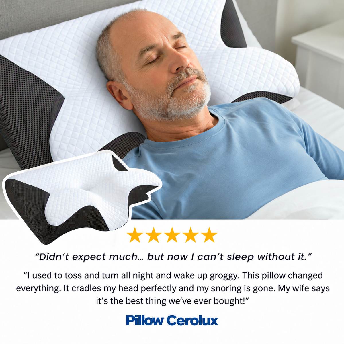 The Pillow That Silences Snoring - By Fixing Your Sleep Posture