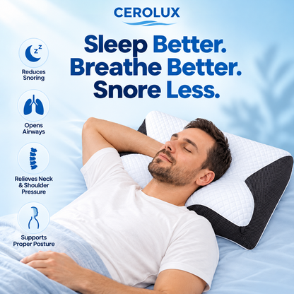 The Pillow That Silences Snoring - By Fixing Your Sleep Posture