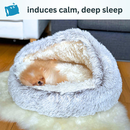 Cerolux™ - Calming Cozy Cocoon Pet Bed