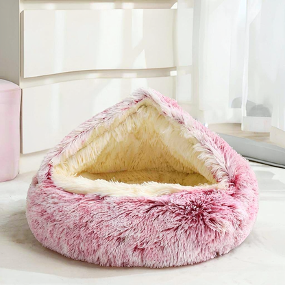 Cerolux™ - Calming Cozy Cocoon Pet Bed