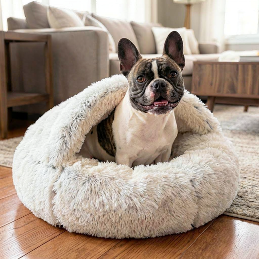 Cerolux™ - Calming Cozy Cocoon Pet Bed